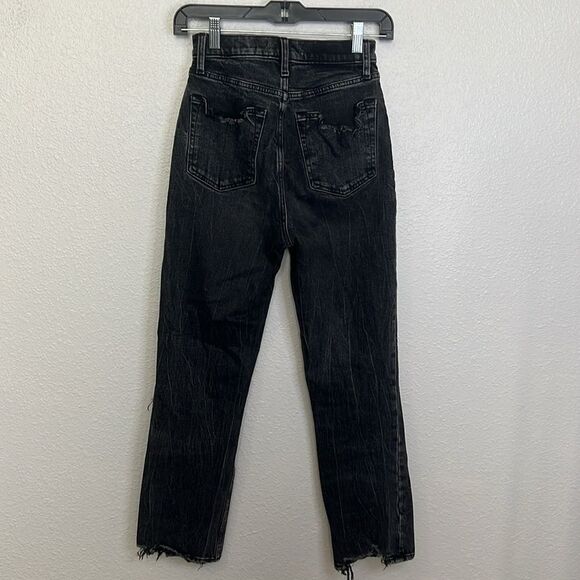 Abercrombie & Fitch High Rise Ankle Straight Size 25R - Picture 9 of 11